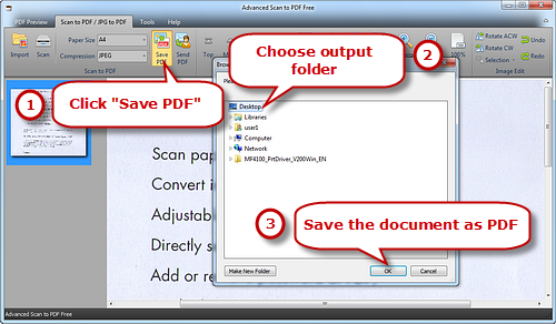 how to rotate pdf document and save